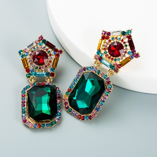 Fashion Jewelry Rhinestone Earrings For Women YWHME-739