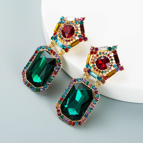 Fashion Jewelry Rhinestone Earrings For Women YWHME-739