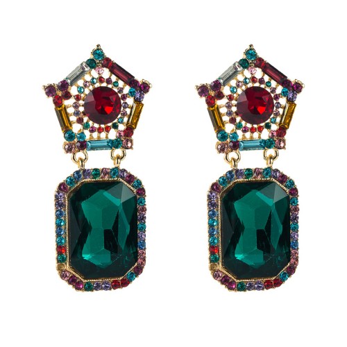 Fashion Jewelry Rhinestone Earrings For Women YWHME-739