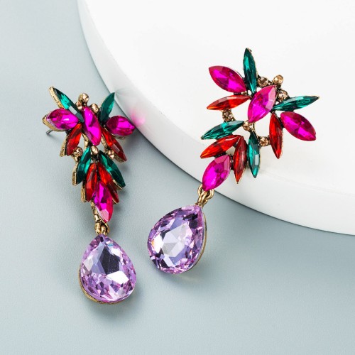 Fashion Jewelry Rhinestone Earrings For Women YWHME-740