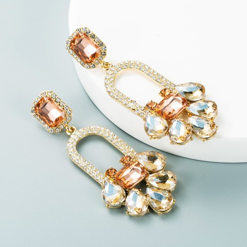 Fashion Jewelry Rhinestone Earrings For Women YWHME-743