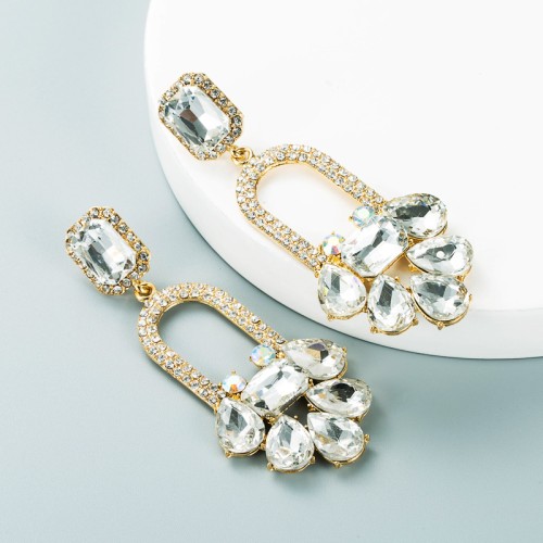 Fashion Jewelry Rhinestone Earrings For Women YWHME-743