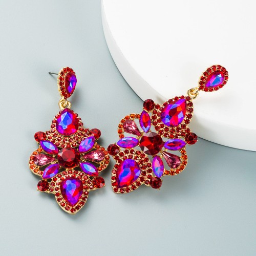 Fashion Jewelry Rhinestone Earrings For Women YWHME-744