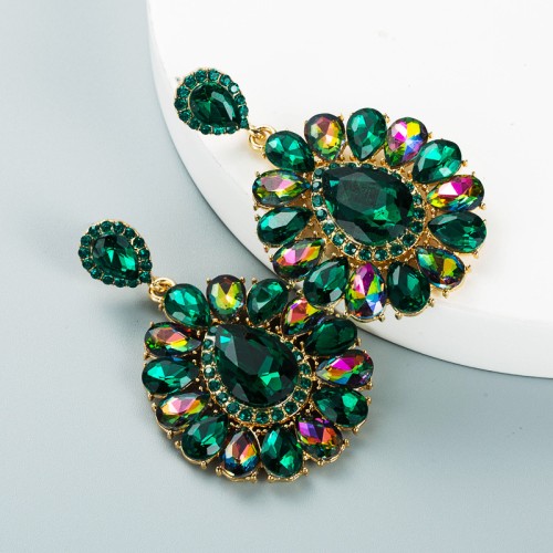 Fashion Jewelry Rhinestone Earrings For Women YWHME-745