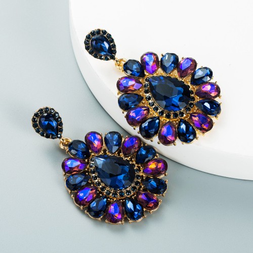 Fashion Jewelry Rhinestone Earrings For Women YWHME-745