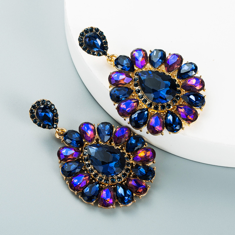 Fashion Jewelry Rhinestone Earrings For Women YWHME-745 