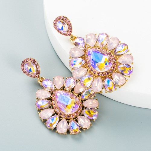 Fashion Jewelry Rhinestone Earrings For Women YWHME-745