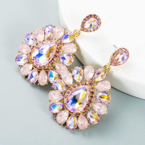 Fashion Jewelry Rhinestone Earrings For Women YWHME-745