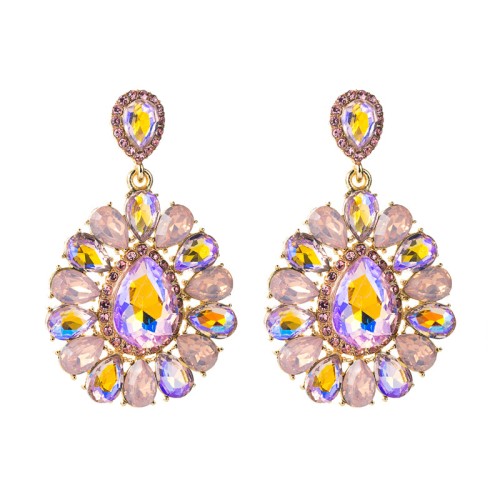 Fashion Jewelry Rhinestone Earrings For Women YWHME-745