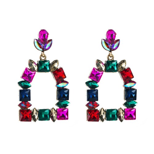 Fashion Jewelry Rhinestone Earrings For Women YWHME-746