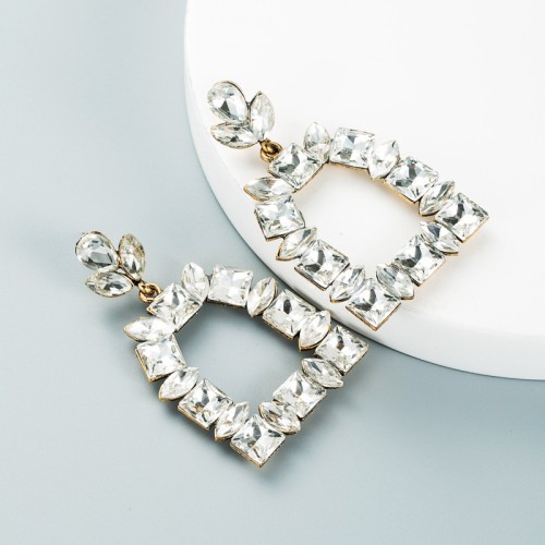 Fashion Jewelry Rhinestone Earrings For Women YWHME-746