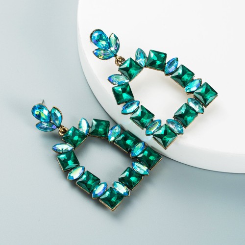 Fashion Jewelry Rhinestone Earrings For Women YWHME-746