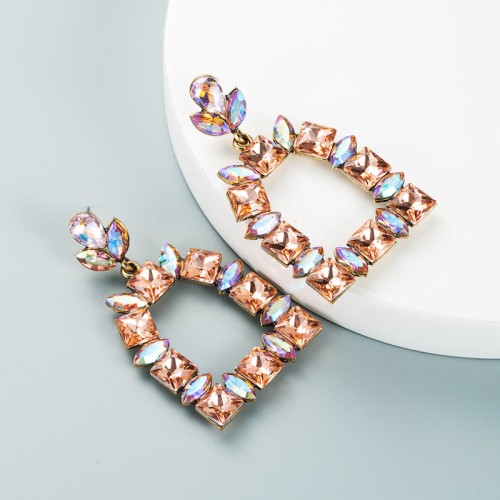 Fashion Jewelry Rhinestone Earrings For Women YWHME-746