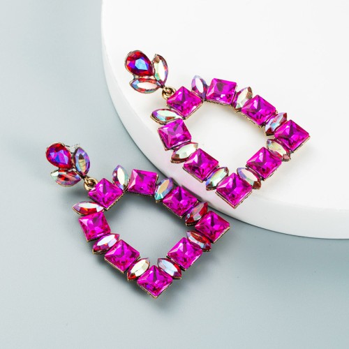 Fashion Jewelry Rhinestone Earrings For Women YWHME-746