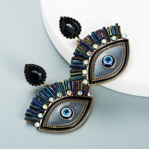 Fashion Jewelry Rhinestone Earrings For Women YWHME-747 