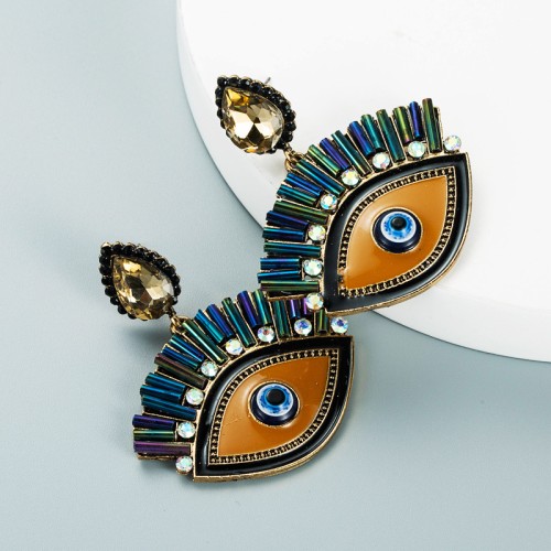 Fashion Jewelry Rhinestone Earrings For Women YWHME-747