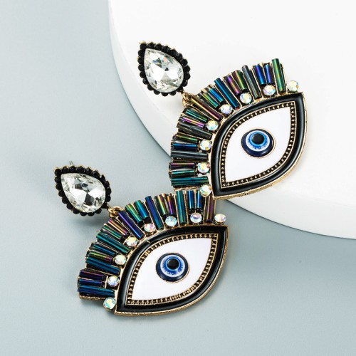 Fashion Jewelry Rhinestone Earrings For Women YWHME-747