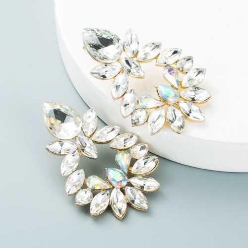 Fashion Jewelry Rhinestone Earrings For Women YWHME-748