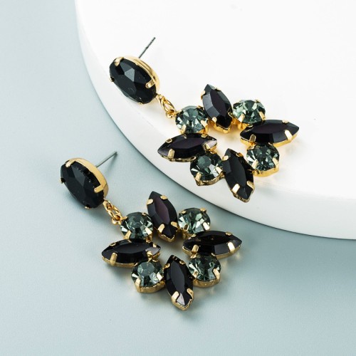 Fashion Jewelry Rhinestone Earrings For Women YWHME-749