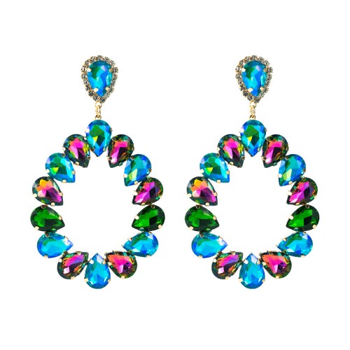 Fashion Jewelry Rhinestone Earrings For Women YWHME-750