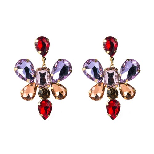 Fashion Jewelry Rhinestone Earrings For Women YWHME-751