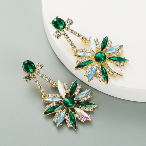 Fashion Jewelry Rhinestone Earrings For Women YWHME-754