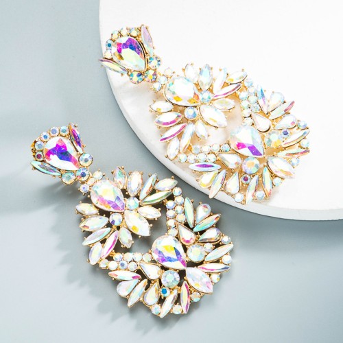 Fashion Jewelry Rhinestone Earrings For Women YWHME-755