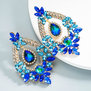 Fashion Jewelry Rhinestone Earrings For Women YWHME-759 