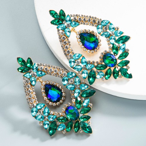 Fashion Jewelry Rhinestone Earrings For Women YWHME-759