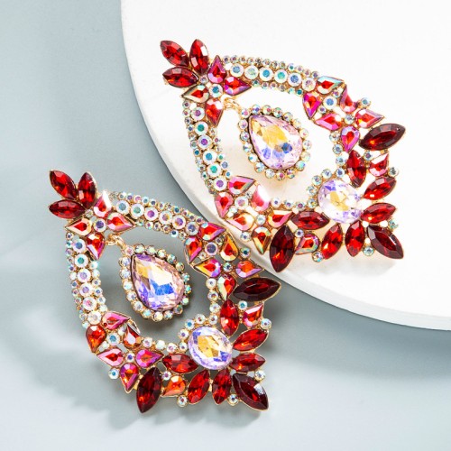 Fashion Jewelry Rhinestone Earrings For Women YWHME-759