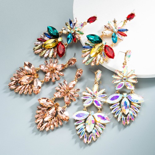 Fashion Jewelry Rhinestone Earrings For Women YWHME-760