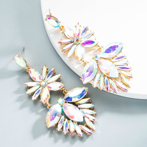 Fashion Jewelry Rhinestone Earrings For Women YWHME-760