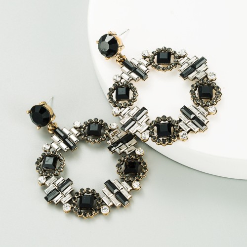 Fashion Jewelry Rhinestone Earrings For Women YWHME-761