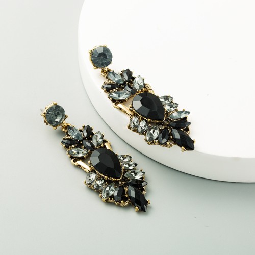 Fashion Jewelry Rhinestone Earrings For Women YWHME-762