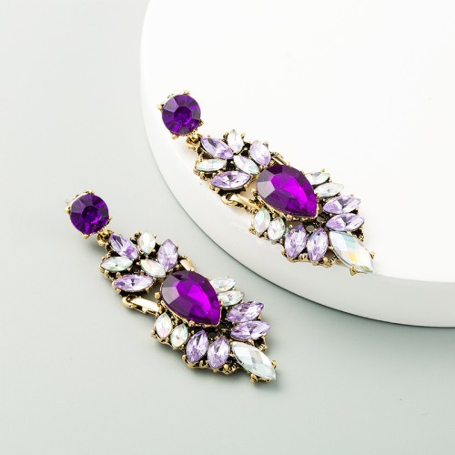 Fashion Jewelry Rhinestone Earrings For Women YWHME-762