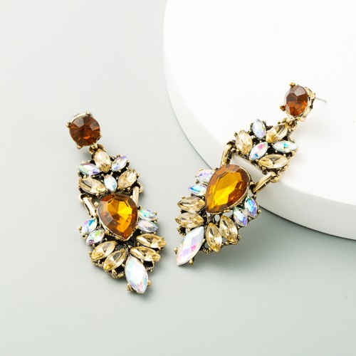 Fashion Jewelry Rhinestone Earrings For Women YWHME-762