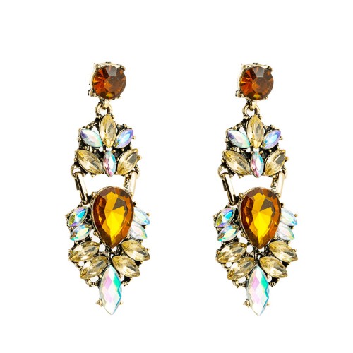 Fashion Jewelry Rhinestone Earrings For Women YWHME-762