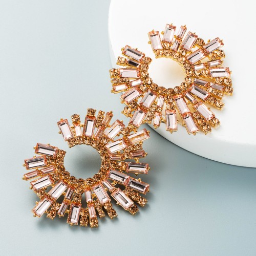 Fashion Jewelry Rhinestone Earrings For Women YWHME-763