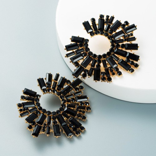 Fashion Jewelry Rhinestone Earrings For Women YWHME-763