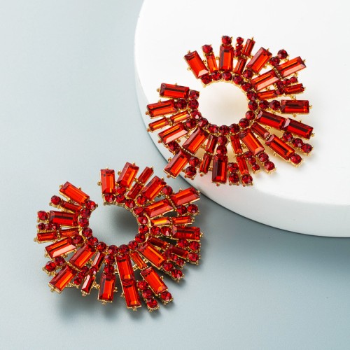 Fashion Jewelry Rhinestone Earrings For Women YWHME-763