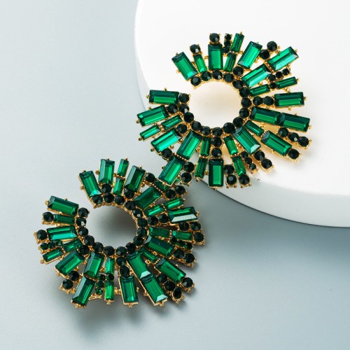 Fashion Jewelry Rhinestone Earrings For Women YWHME-763