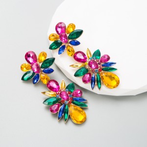 Fashion Jewelry Rhinestone Earrings For Women YWHME-765 