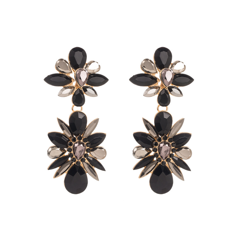 Fashion Jewelry Rhinestone Earrings For Women YWHME-765 