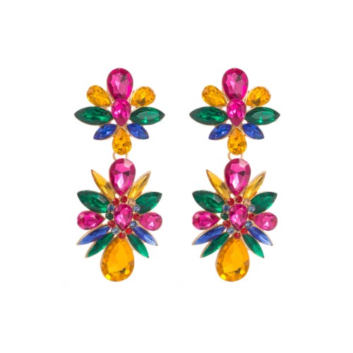 Fashion Jewelry Rhinestone Earrings For Women YWHME-765