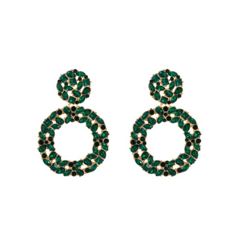 Fashion Jewelry Rhinestone Earrings For Women YWHME-766