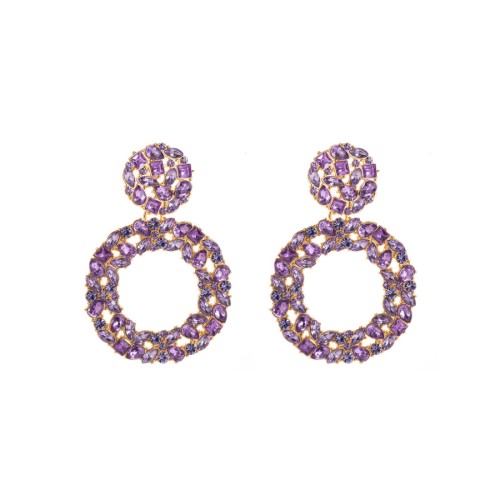 Fashion Jewelry Rhinestone Earrings For Women YWHME-766