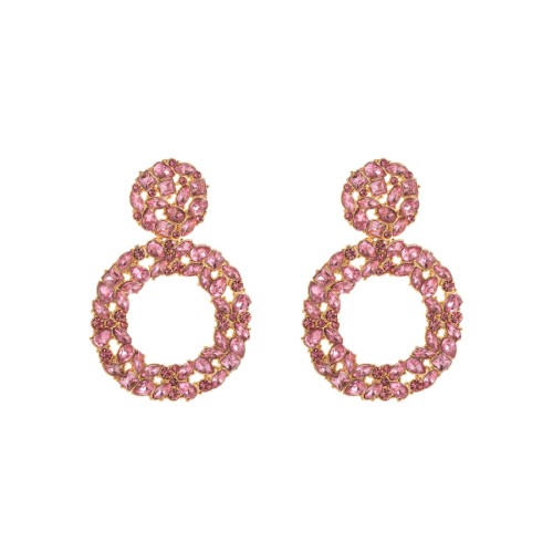 Fashion Jewelry Rhinestone Earrings For Women YWHME-766