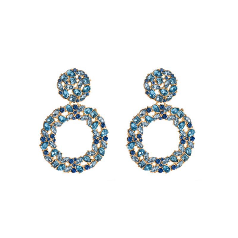 Fashion Jewelry Rhinestone Earrings For Women YWHME-766 