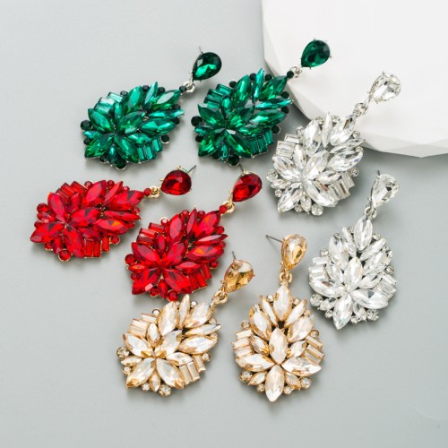 Fashion Jewelry Rhinestone Earrings For Women YWHME-767