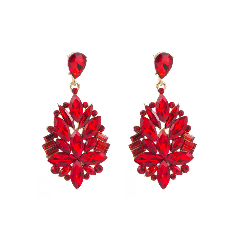 Fashion Jewelry Rhinestone Earrings For Women YWHME-767 